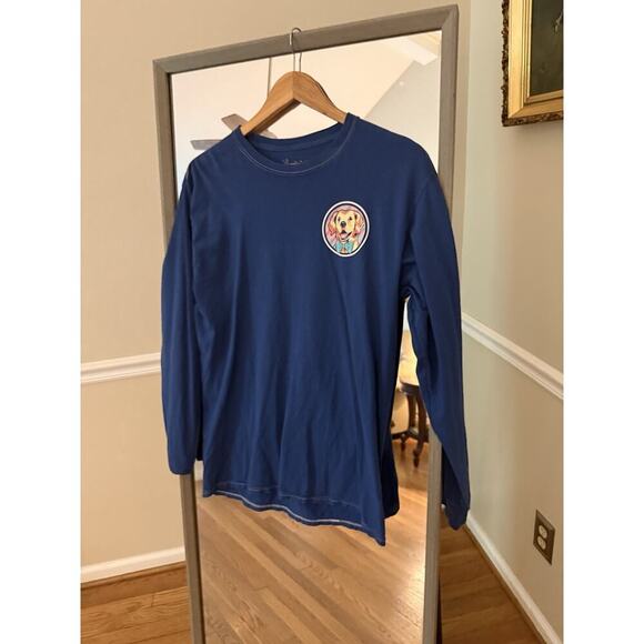 Benny & Belle Light Blue Dog Shirt Medium - Picture 3 of 4